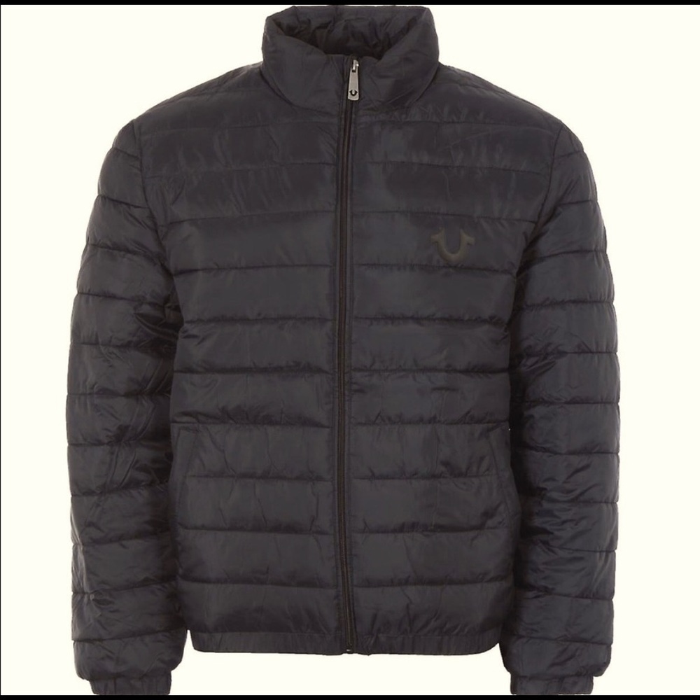 True Religion Puffer Jacket Sz M